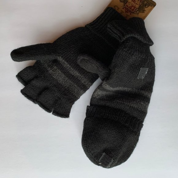 Fleece Gloves/Mitts open finger option - Picture 3 of 5